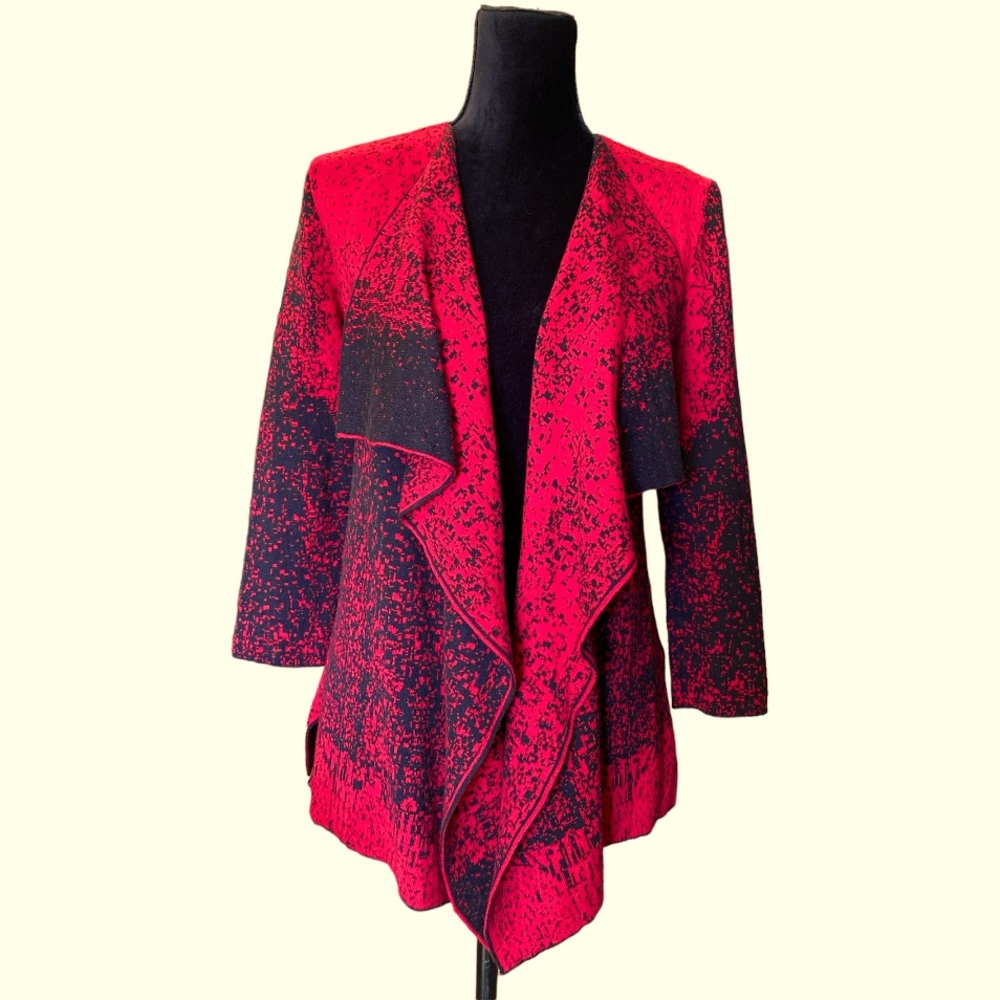 SZ MP Kasper Open Waterfall Cardigan